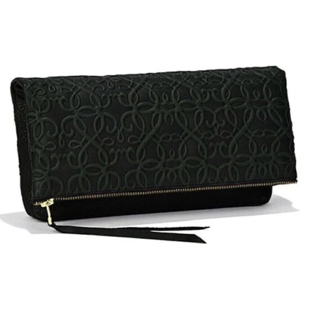 Alex And Ani Gabriel‎ Fold Over Clutch In Hunter Green (olive)